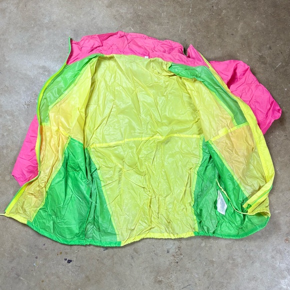 Vintage Women’s 80s Sunice Colourful Light Weight Windbreaker | Large - Picture 7 of 12